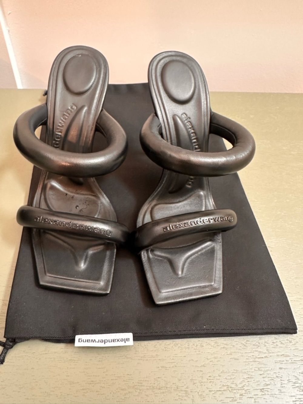 Alexander Wang Julie Tublar Sandals Size 36.5